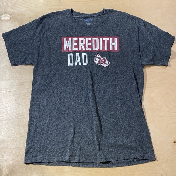 Champion Dark Gray Meredith Dad T-Shirt Large (FV) - Picture 2 of 11